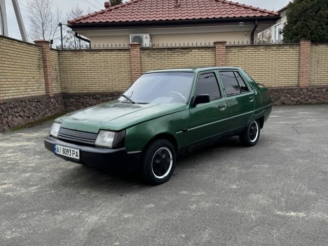 Зеленый ЗАЗ 1103 Славута, объемом двигателя 1.2 л и пробегом 103 тыс. км за 1300 $, фото 1 на Automoto.ua