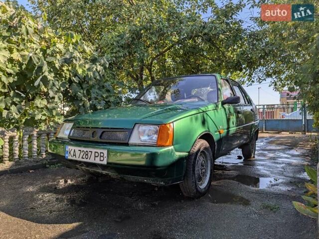 Зеленый ЗАЗ 1103 Славута, объемом двигателя 1.2 л и пробегом 99 тыс. км за 850 $, фото 1 на Automoto.ua