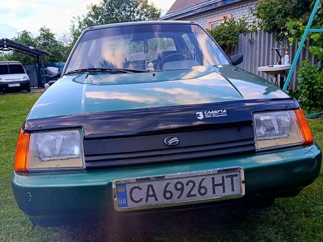 Зеленый ЗАЗ 1103 Славута, объемом двигателя 1.2 л и пробегом 197 тыс. км за 1200 $, фото 1 на Automoto.ua