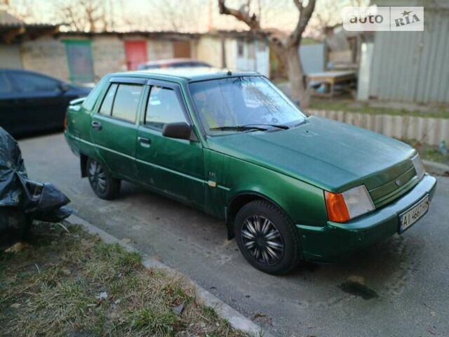 Зеленый ЗАЗ 1103 Славута, объемом двигателя 1.3 л и пробегом 150 тыс. км за 1500 $, фото 1 на Automoto.ua