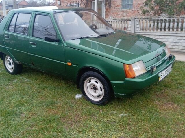 Зеленый ЗАЗ 1103 Славута, объемом двигателя 1.2 л и пробегом 110 тыс. км за 948 $, фото 1 на Automoto.ua