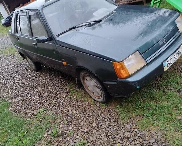 Зеленый ЗАЗ 1103 Славута, объемом двигателя 1.2 л и пробегом 143 тыс. км за 699 $, фото 1 на Automoto.ua
