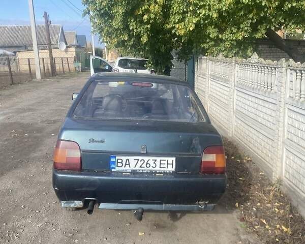 Зеленый ЗАЗ 1103 Славута, объемом двигателя 1.2 л и пробегом 122 тыс. км за 646 $, фото 1 на Automoto.ua