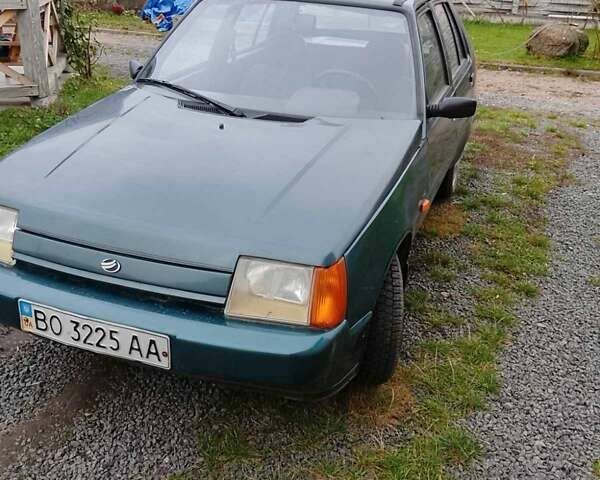 Зеленый ЗАЗ 1103 Славута, объемом двигателя 1.2 л и пробегом 100 тыс. км за 1250 $, фото 1 на Automoto.ua