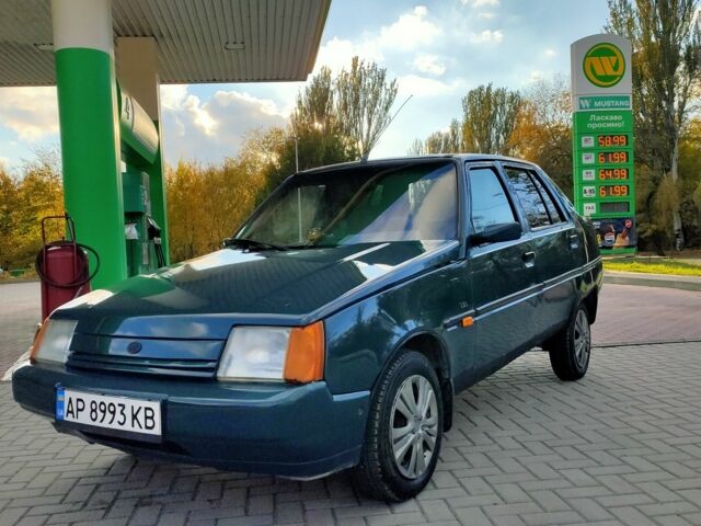 Зеленый ЗАЗ 1103 Славута, объемом двигателя 1.2 л и пробегом 220 тыс. км за 850 $, фото 1 на Automoto.ua