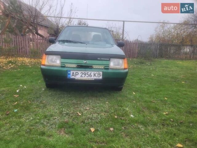 Зеленый ЗАЗ 1103 Славута, объемом двигателя 1.2 л и пробегом 194 тыс. км за 850 $, фото 1 на Automoto.ua