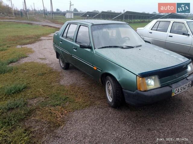 Зеленый ЗАЗ 1103 Славута, объемом двигателя 1.2 л и пробегом 230 тыс. км за 717 $, фото 1 на Automoto.ua