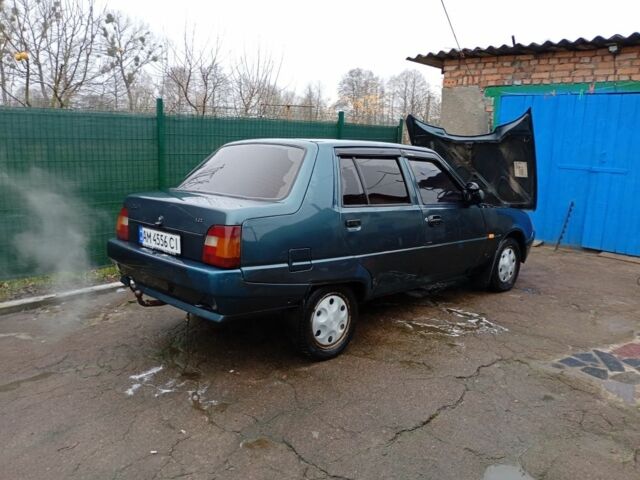 Зеленый ЗАЗ 1103 Славута, объемом двигателя 1.2 л и пробегом 150 тыс. км за 711 $, фото 1 на Automoto.ua