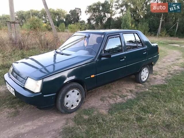 Зеленый ЗАЗ 1103 Славута, объемом двигателя 1.2 л и пробегом 240 тыс. км за 1000 $, фото 1 на Automoto.ua