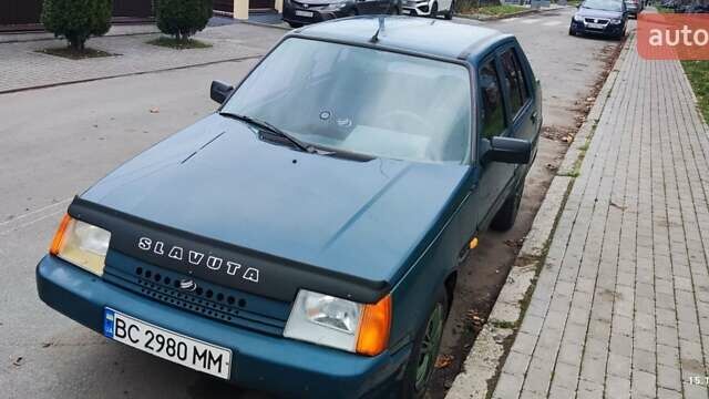 Зеленый ЗАЗ 1103 Славута, объемом двигателя 1.2 л и пробегом 117 тыс. км за 1100 $, фото 1 на Automoto.ua