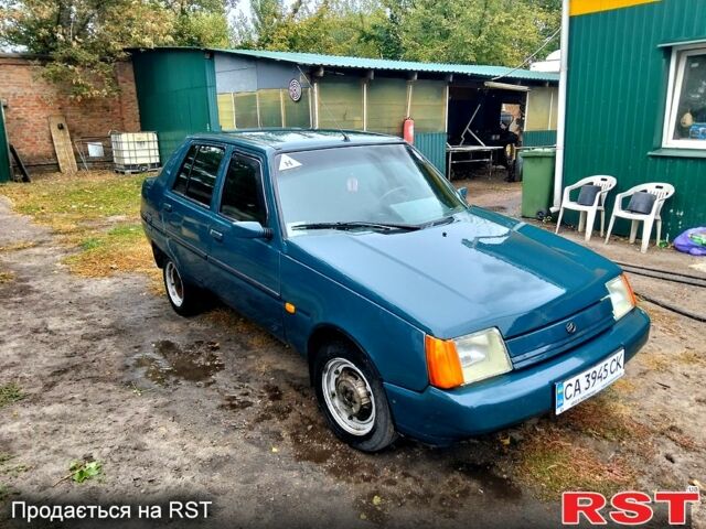 Зеленый ЗАЗ 1103 Славута, объемом двигателя 1.2 л и пробегом 110 тыс. км за 1000 $, фото 1 на Automoto.ua