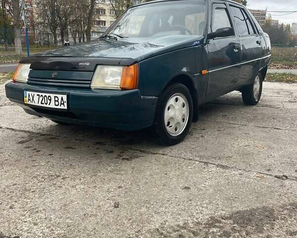 Зеленый ЗАЗ 1103 Славута, объемом двигателя 1.2 л и пробегом 122 тыс. км за 1300 $, фото 1 на Automoto.ua