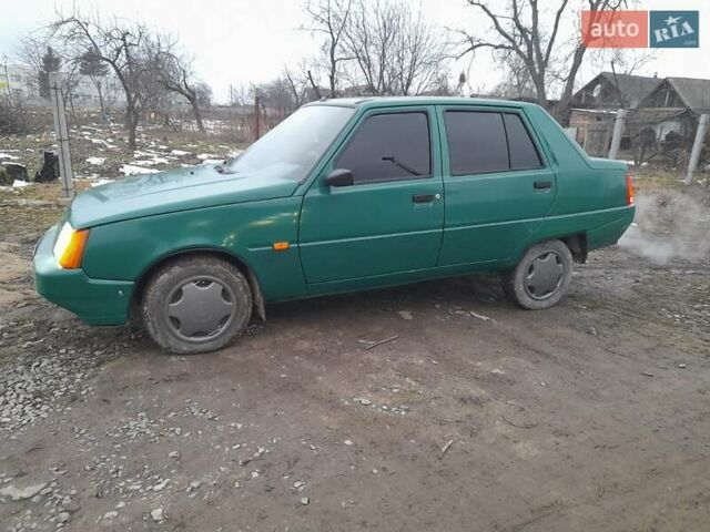 Зеленый ЗАЗ 1103 Славута, объемом двигателя 1.2 л и пробегом 126 тыс. км за 1500 $, фото 1 на Automoto.ua