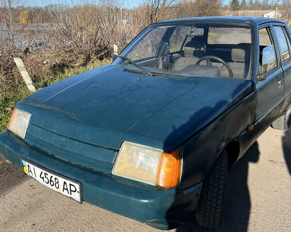 Зеленый ЗАЗ 1103 Славута, объемом двигателя 1.2 л и пробегом 145 тыс. км за 700 $, фото 1 на Automoto.ua