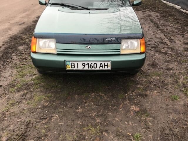 Зеленый ЗАЗ 1103 Славута, объемом двигателя 1.2 л и пробегом 76 тыс. км за 1300 $, фото 1 на Automoto.ua