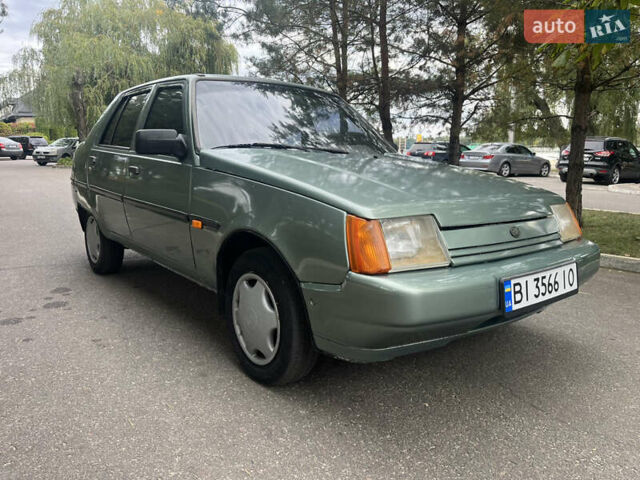 Зеленый ЗАЗ 1103 Славута, объемом двигателя 1.2 л и пробегом 146 тыс. км за 1750 $, фото 1 на Automoto.ua