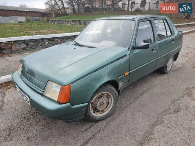 Зеленый ЗАЗ 1103 Славута, объемом двигателя 1.2 л и пробегом 126 тыс. км за 800 $, фото 1 на Automoto.ua