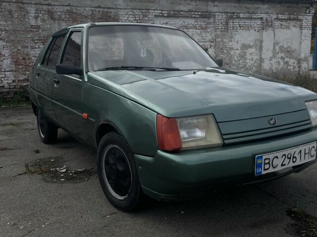 Зеленый ЗАЗ 1103 Славута, объемом двигателя 1.2 л и пробегом 105 тыс. км за 1100 $, фото 1 на Automoto.ua