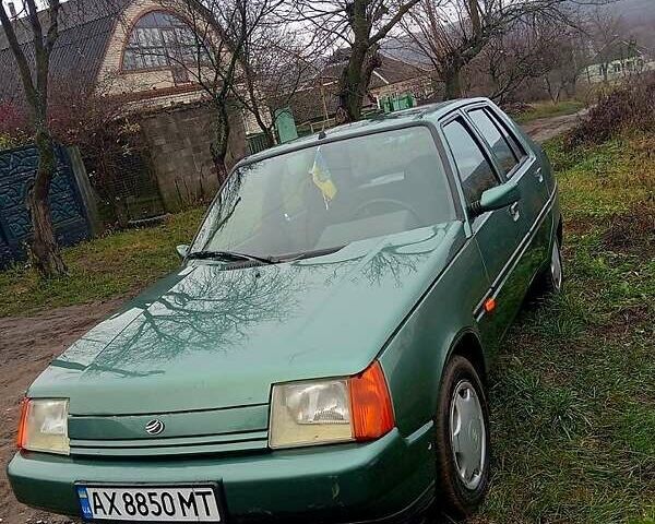 Зеленый ЗАЗ 1103 Славута, объемом двигателя 1.2 л и пробегом 55 тыс. км за 1000 $, фото 1 на Automoto.ua