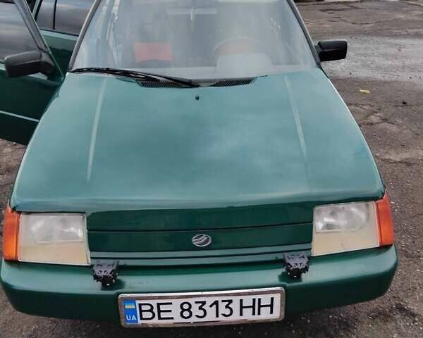 Зеленый ЗАЗ 1103 Славута, объемом двигателя 1.1 л и пробегом 44 тыс. км за 2500 $, фото 1 на Automoto.ua