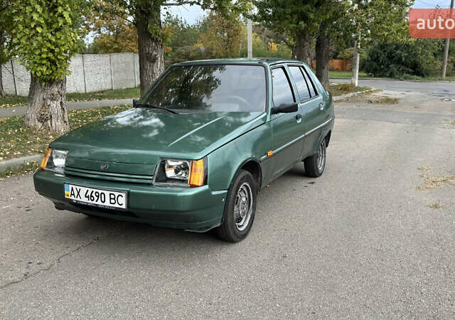 Зеленый ЗАЗ 1103 Славута, объемом двигателя 1.2 л и пробегом 130 тыс. км за 1100 $, фото 1 на Automoto.ua