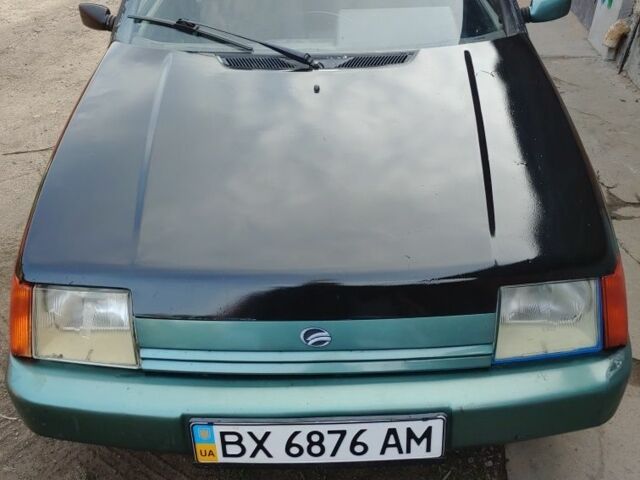 Зеленый ЗАЗ 1103 Славута, объемом двигателя 1.2 л и пробегом 137 тыс. км за 800 $, фото 1 на Automoto.ua