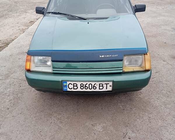 Зеленый ЗАЗ 1103 Славута, объемом двигателя 1.2 л и пробегом 200 тыс. км за 1150 $, фото 1 на Automoto.ua