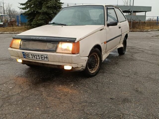 Белый ЗАЗ 1140, объемом двигателя 1 л и пробегом 111 тыс. км за 400 $, фото 1 на Automoto.ua