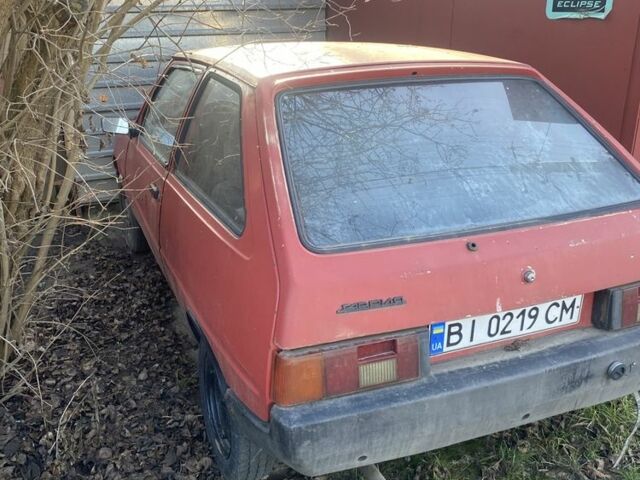 Червоний ЗАЗ 1140, об'ємом двигуна 0.9 л та пробігом 157 тис. км за 350 $, фото 1 на Automoto.ua