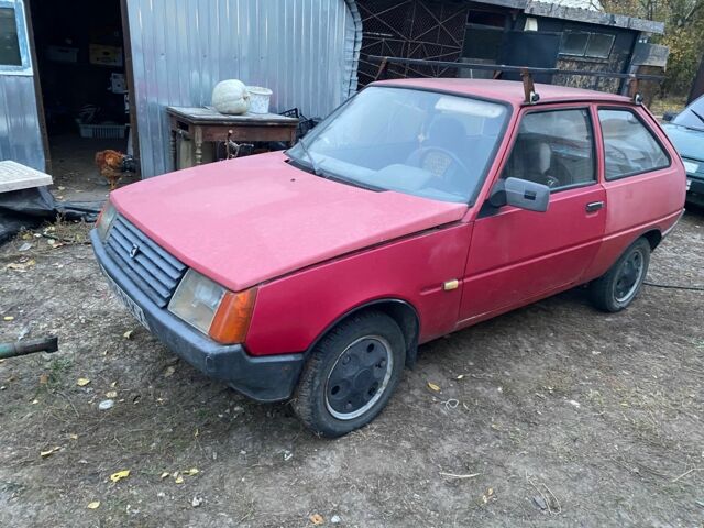 Червоний ЗАЗ 1140, об'ємом двигуна 0.9 л та пробігом 70 тис. км за 600 $, фото 1 на Automoto.ua