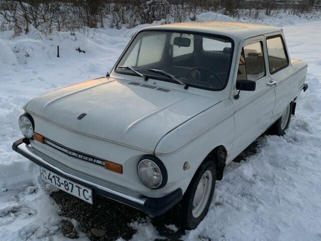 Білий ЗАЗ 968, об'ємом двигуна 1.2 л та пробігом 46 тис. км за 553 $, фото 1 на Automoto.ua