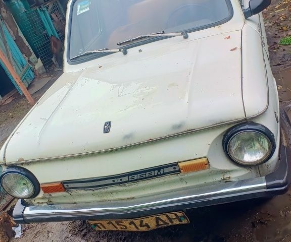 Білий ЗАЗ 968, об'ємом двигуна 1 л та пробігом 1000 тис. км за 289 $, фото 1 на Automoto.ua