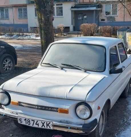 Білий ЗАЗ 968, об'ємом двигуна 0.16 л та пробігом 55 тис. км за 600 $, фото 1 на Automoto.ua