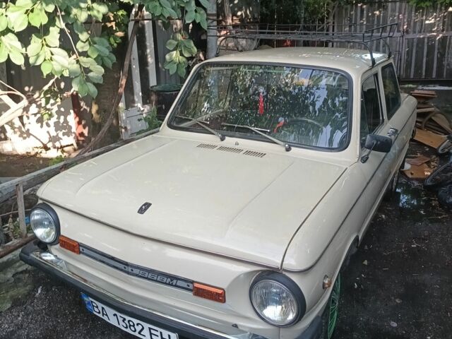 Белый ЗАЗ 968, объемом двигателя 1 л и пробегом 23 тыс. км за 597 $, фото 1 на Automoto.ua