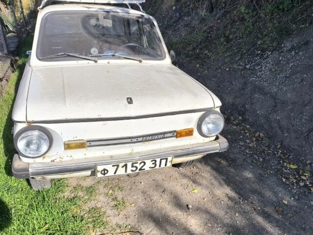 Белый ЗАЗ 968, объемом двигателя 1.2 л и пробегом 67 тыс. км за 294 $, фото 1 на Automoto.ua