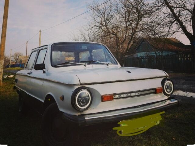 Белый ЗАЗ 968, объемом двигателя 0 л и пробегом 3 тыс. км за 900 $, фото 1 на Automoto.ua