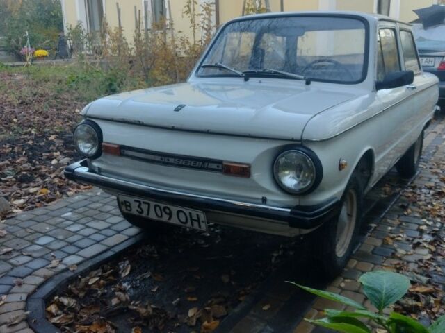 Белый ЗАЗ 968, объемом двигателя 1.2 л и пробегом 1 тыс. км за 1500 $, фото 1 на Automoto.ua