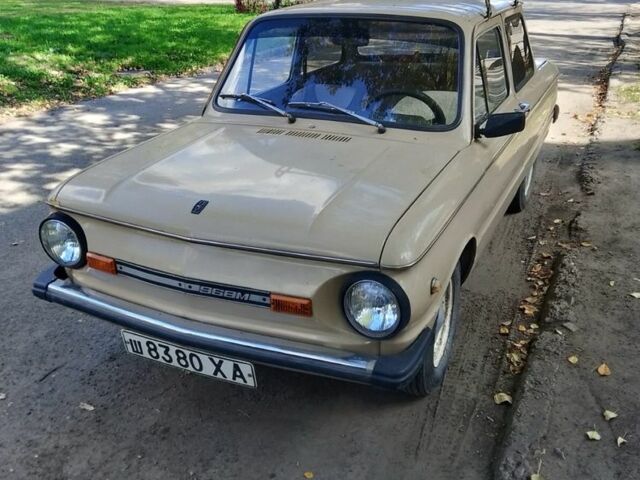 Бежевый ЗАЗ 968, объемом двигателя 1.2 л и пробегом 26 тыс. км за 800 $, фото 1 на Automoto.ua