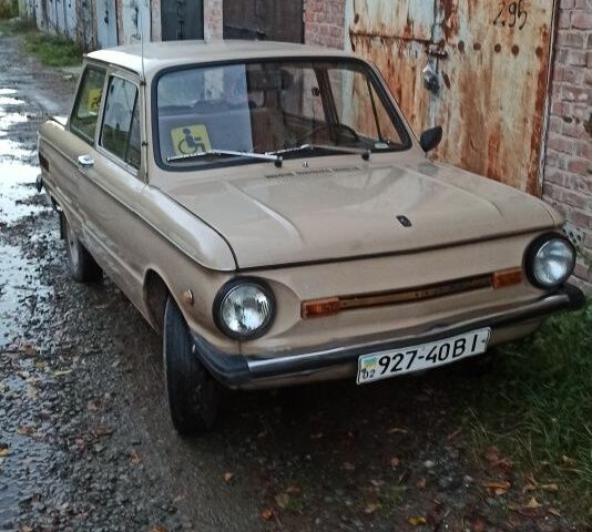Бежевий ЗАЗ 968, об'ємом двигуна 1.2 л та пробігом 38 тис. км за 719 $, фото 1 на Automoto.ua