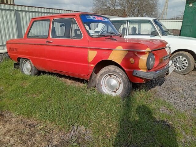 Красный ЗАЗ 968, объемом двигателя 1.1 л и пробегом 123 тыс. км за 291 $, фото 1 на Automoto.ua