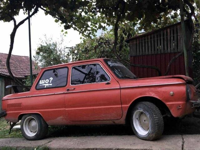Красный ЗАЗ 968, объемом двигателя 1.2 л и пробегом 55 тыс. км за 476 $, фото 1 на Automoto.ua