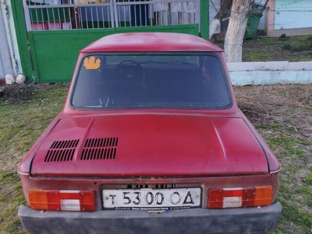 Красный ЗАЗ 968, объемом двигателя 1 л и пробегом 968 тыс. км за 300 $, фото 1 на Automoto.ua