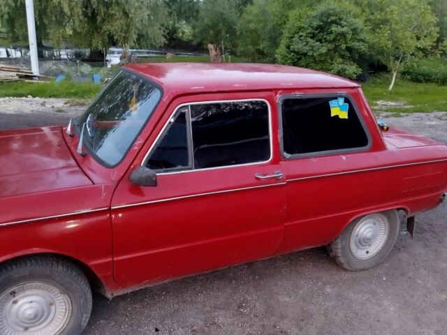 Червоний ЗАЗ 968, об'ємом двигуна 1 л та пробігом 37 тис. км за 480 $, фото 1 на Automoto.ua