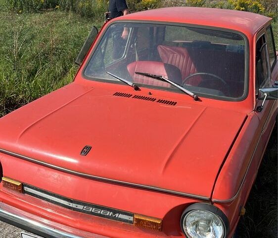Красный ЗАЗ 968, объемом двигателя 0 л и пробегом 665 тыс. км за 850 $, фото 1 на Automoto.ua