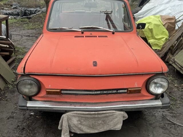 Красный ЗАЗ 968, объемом двигателя 0 л и пробегом 3 тыс. км за 189 $, фото 1 на Automoto.ua