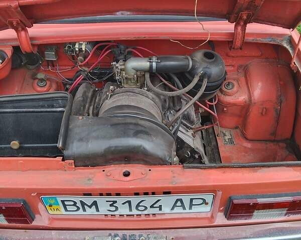 Красный ЗАЗ 968, объемом двигателя 1.2 л и пробегом 28 тыс. км за 1500 $, фото 1 на Automoto.ua