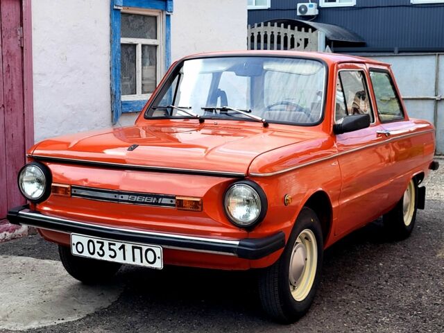 Красный ЗАЗ 968, объемом двигателя 1.2 л и пробегом 27 тыс. км за 2500 $, фото 1 на Automoto.ua