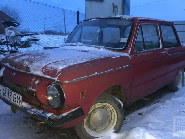 Красный ЗАЗ 968, объемом двигателя 1.1 л и пробегом 63 тыс. км за 550 $, фото 1 на Automoto.ua
