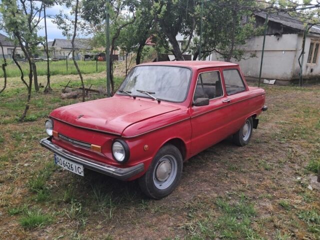 Красный ЗАЗ 968, объемом двигателя 1.2 л и пробегом 8 тыс. км за 2500 $, фото 1 на Automoto.ua