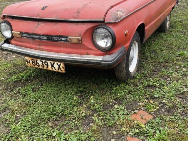 Красный ЗАЗ 968, объемом двигателя 1 л и пробегом 72 тыс. км за 650 $, фото 1 на Automoto.ua